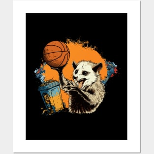 Just a possum who loves basket(s) Posters and Art